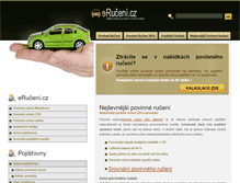 Tablet Screenshot of eruceni.cz